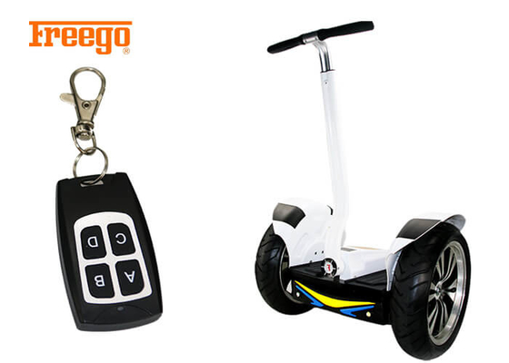 1000W * 2 Putih Self Balancing Electric Scooter Tombol Kontrol 3-5H Waktu Pengisian