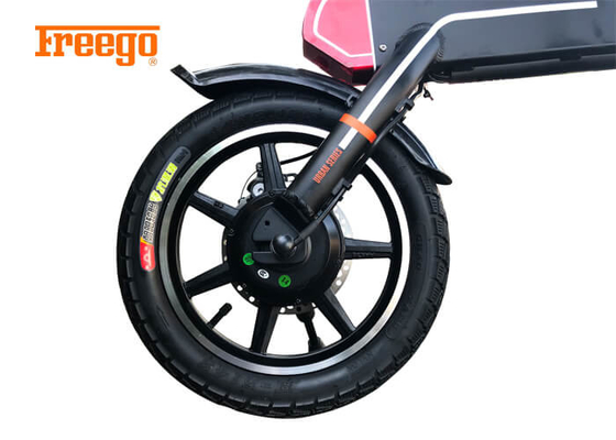 Motor Bertenaga 8 Inch Sepeda Listrik Lipat Untuk Remaja Nyaman Berkuda