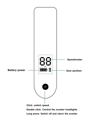 Suku Cadang Skuter Listrik Tahan Lama 2G 3G 4G Anti Pencurian Built-In Solusi IoT
