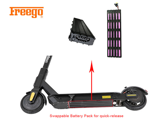 Bagian Skuter Motor Listrik Ringkas Skuter Baterai Lithium Paket Bukti Cuaca