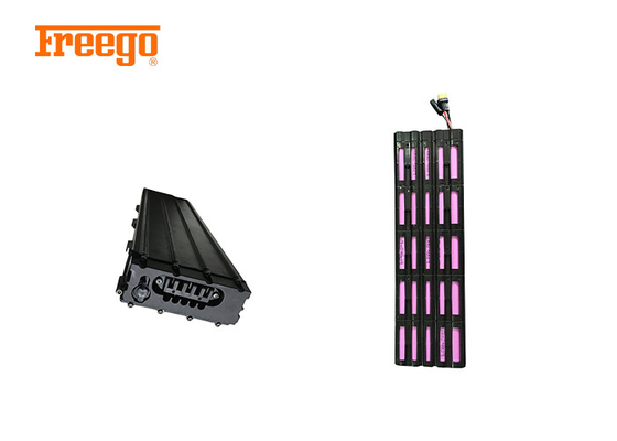Suku Cadang Skuter Listrik Hitam Paket Baterai Lithium Ion 500w 36v