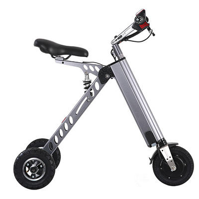 Durable 8 Inch Portable E Bike Electric Scooter Lipat Garansi 2 Tahun
