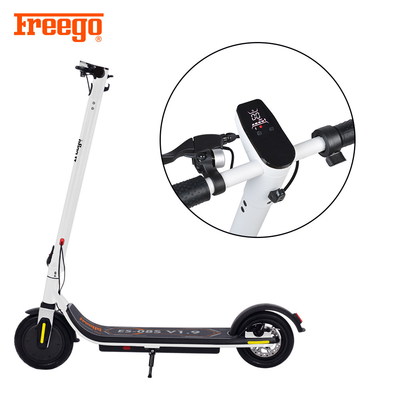 Paduan Bahan Skuter Motor Lipat Untuk Orang Dewasa, Stand Up Motorized Scooter 350W Motor Depan