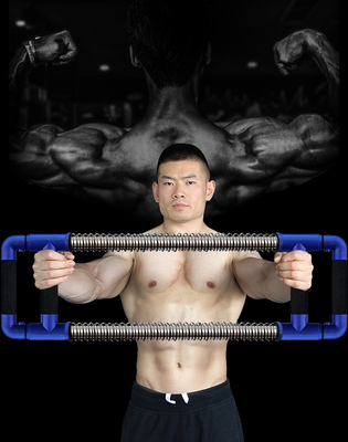 Bodybuilding Home Fitness Equipment Stainless Steel Expander Dada Instalasi Cepat